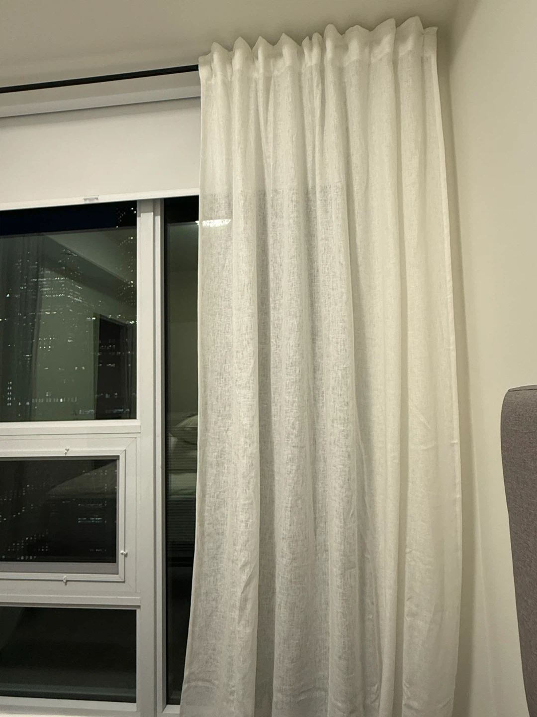 IKEA DYTÅG White Curtains (1 Pair)