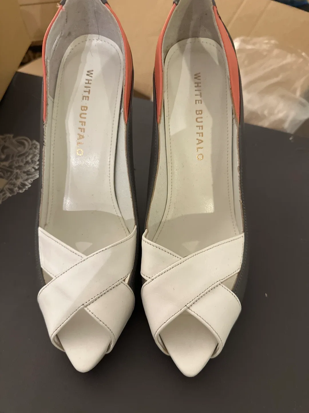 White Buffalo Heels - Size 6 thumbnail