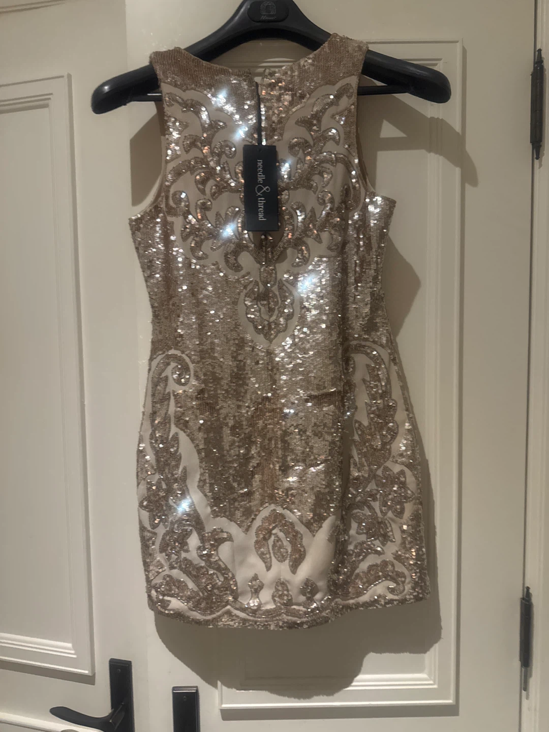 Needle & Thread Sequin Mini Dress
