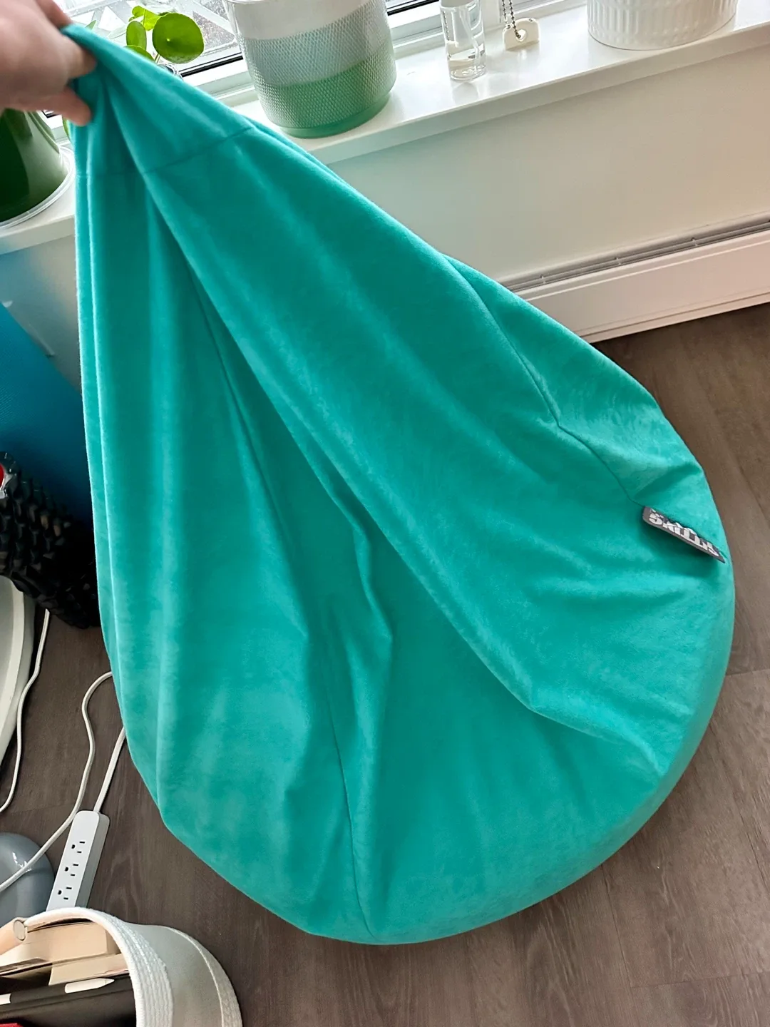 Sitting Point Bean Bag Chair - Teal image indicator(2)