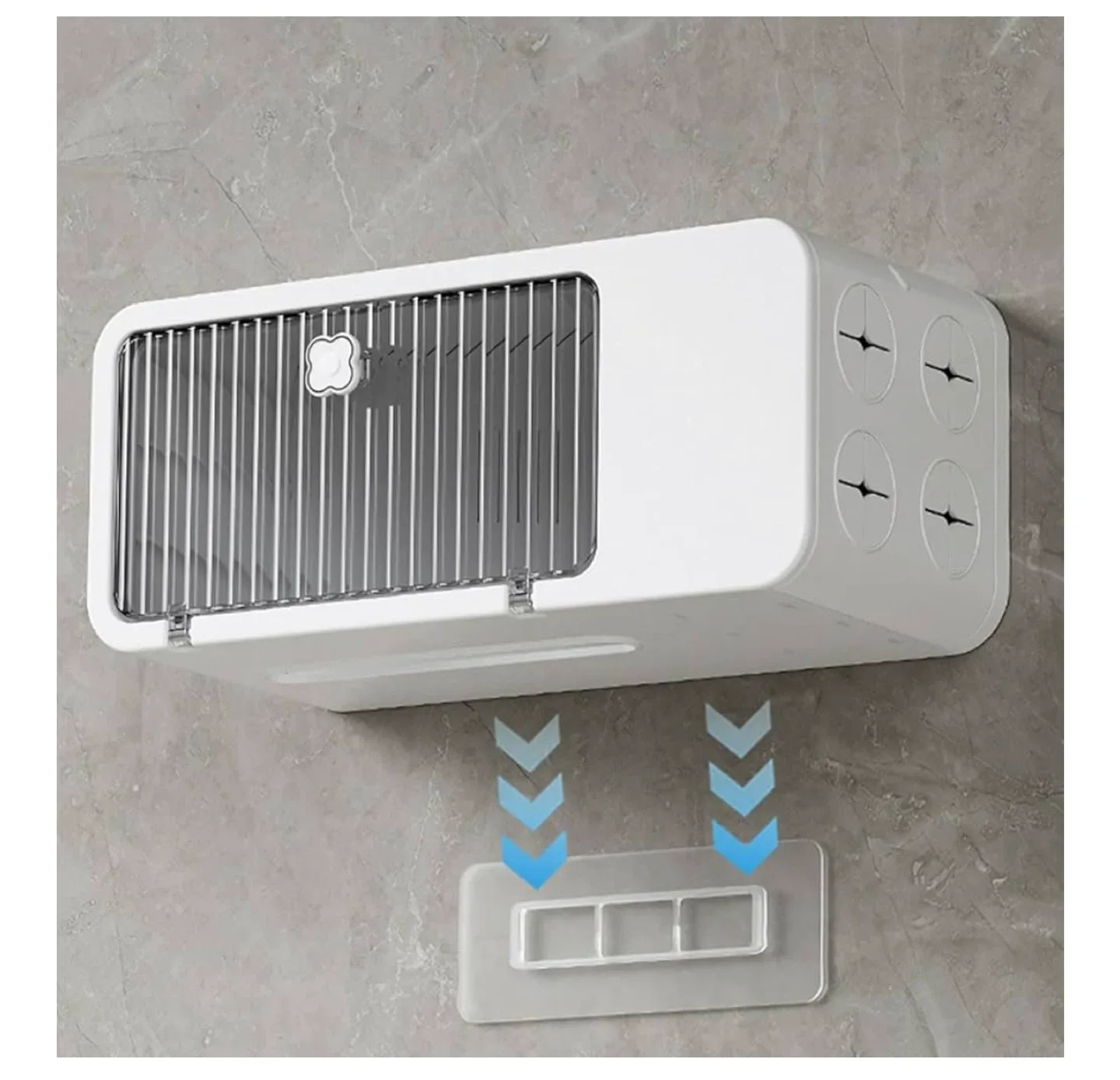 Wall Mount Tissue Box - White image indicator(2)