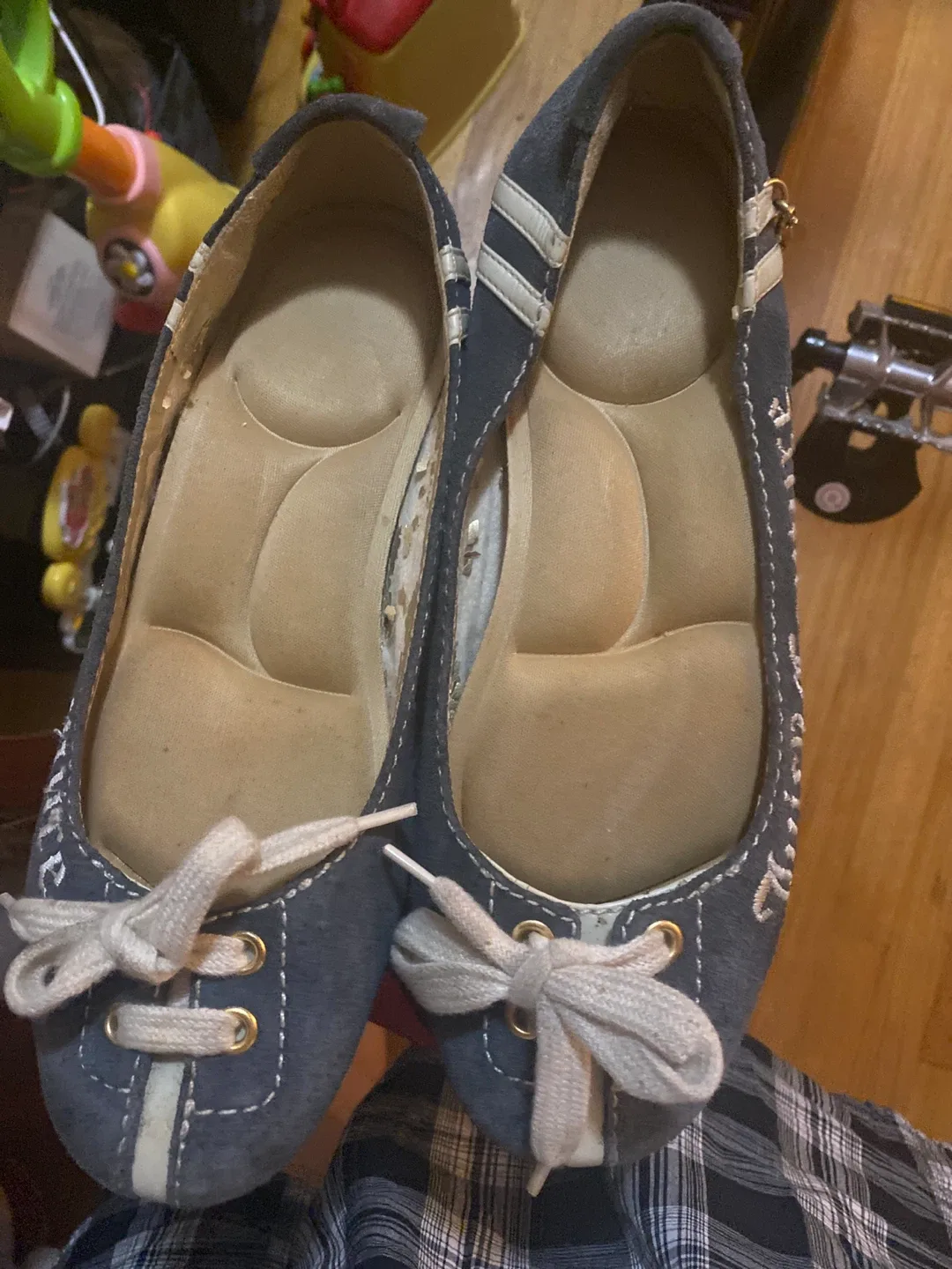 Juicy couture Blue Ballet Flats