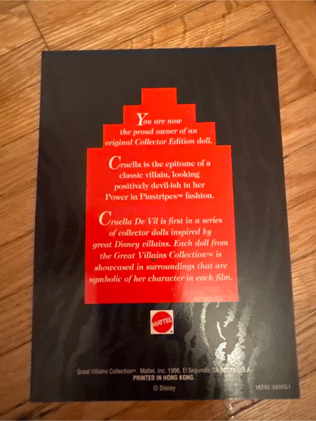 Mattel Cruella De Vil Great Villains Collection Doll image indicator(3)