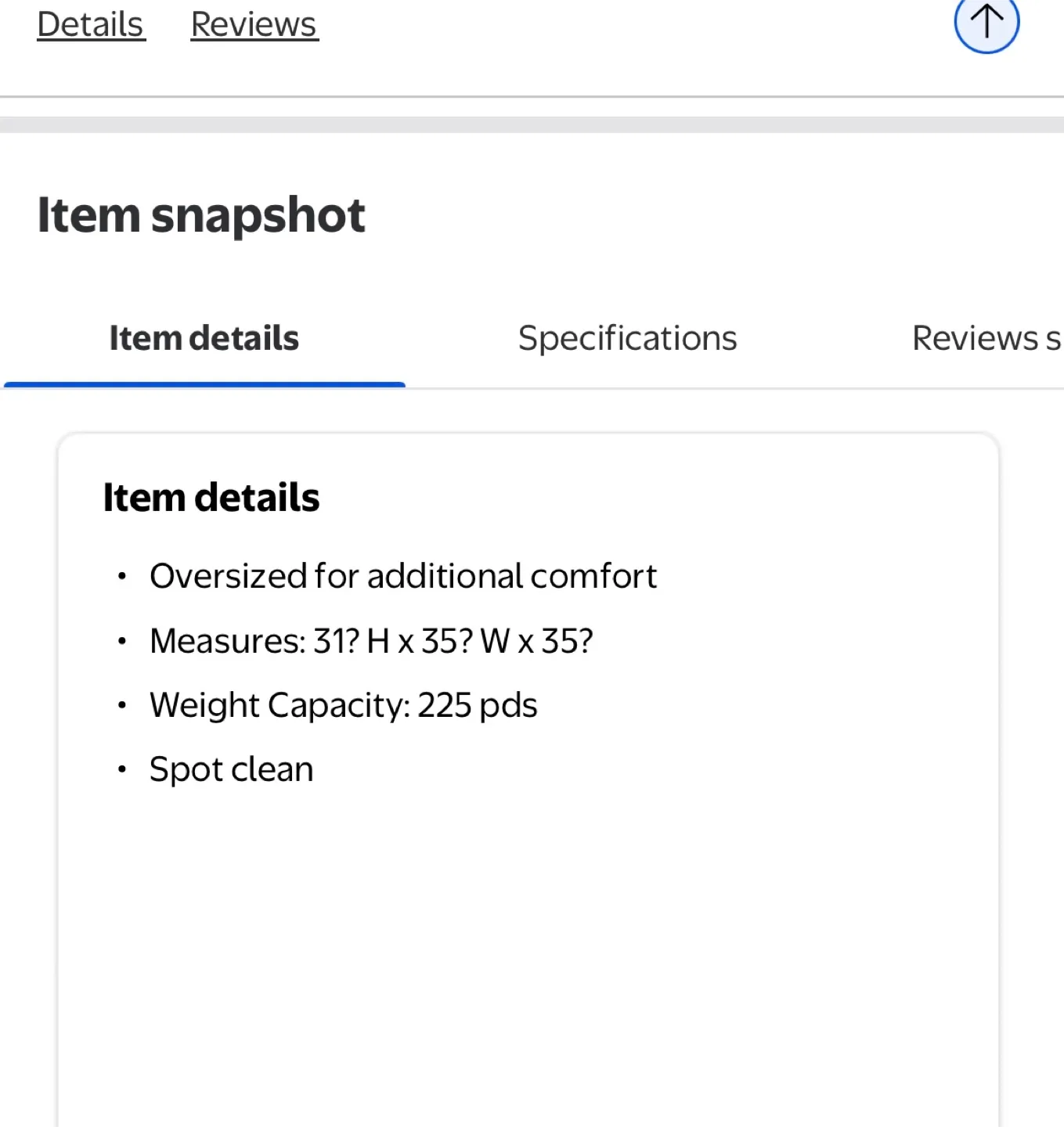 White Oversized Comfort Chair image indicator(2)