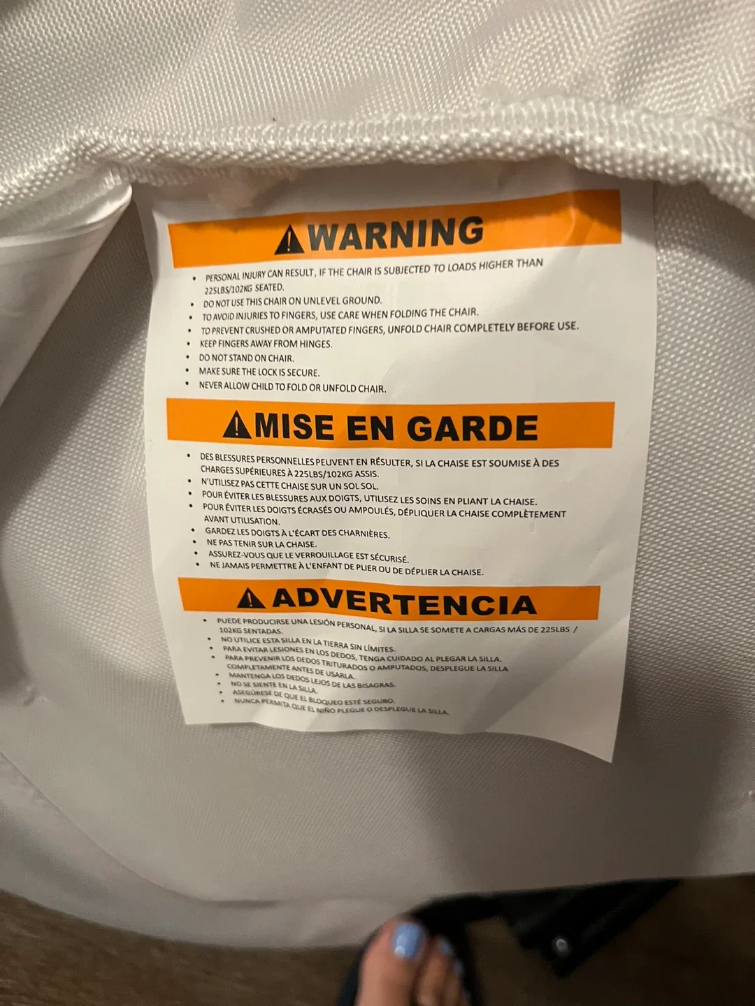 White Oversized Comfort Chair image indicator(10)