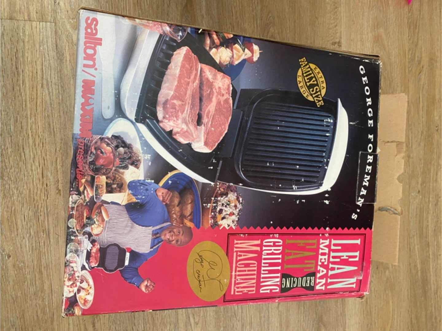 George Foreman GR10AWHT Champ Grill