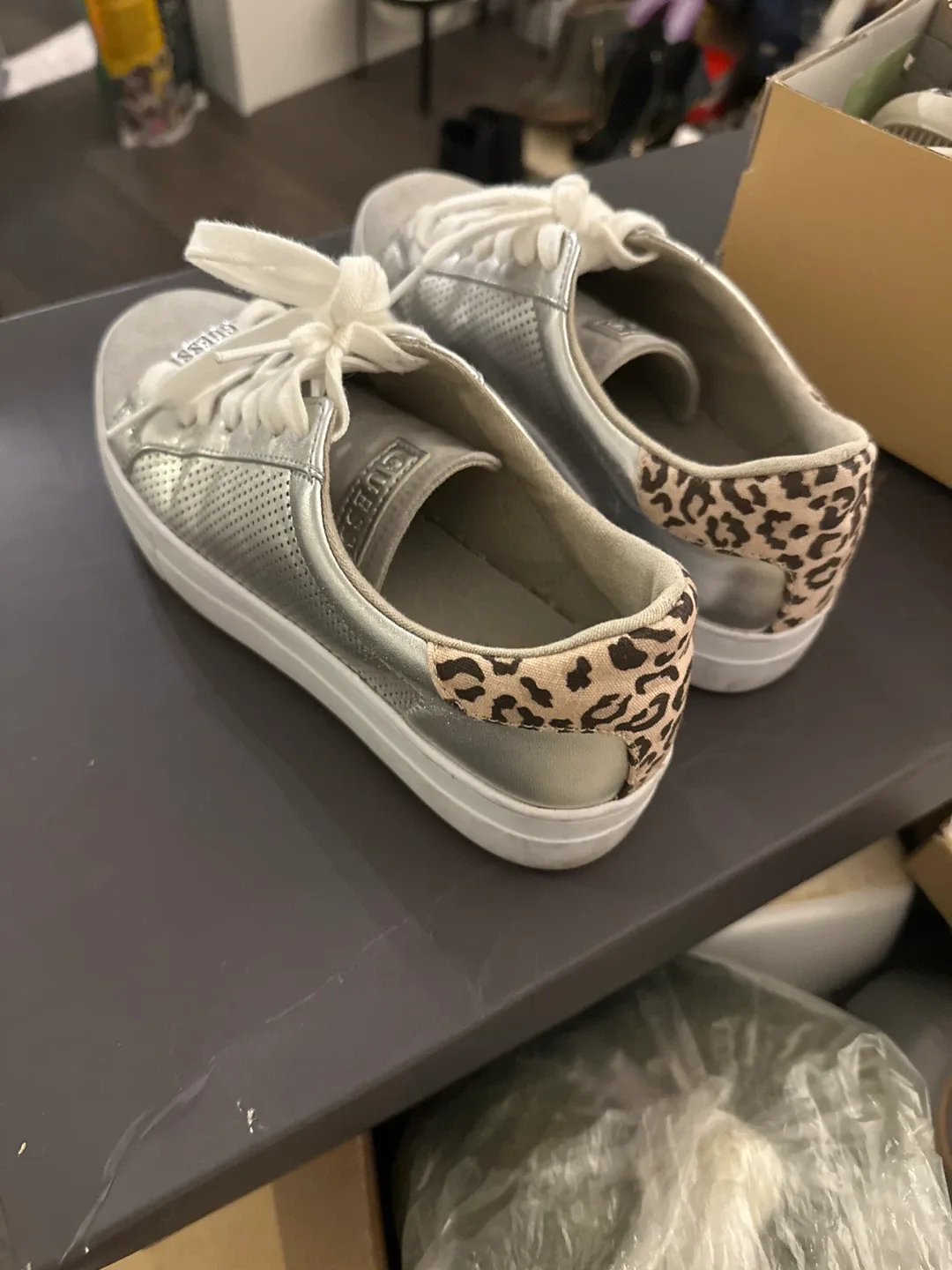 Guess Silver Sneakers thumbnail