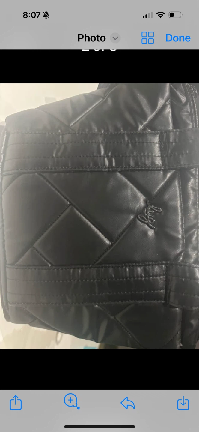 Black quilted bag - photo 2
