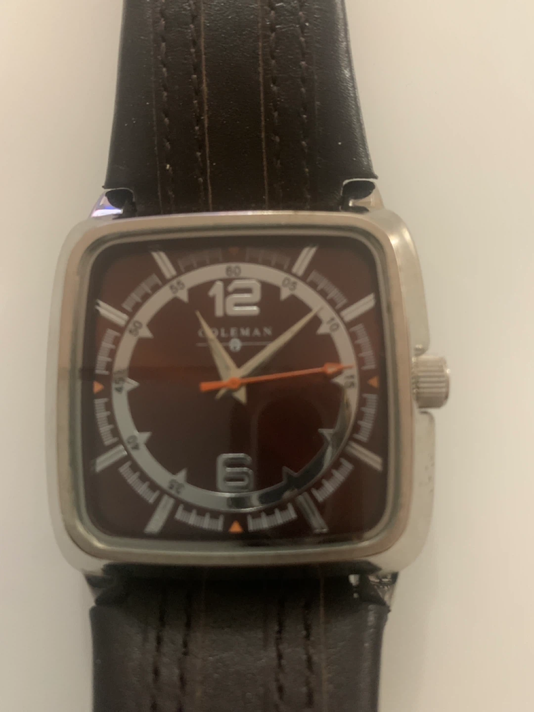 Coleman Men's Watch with Leather Band - photo 2