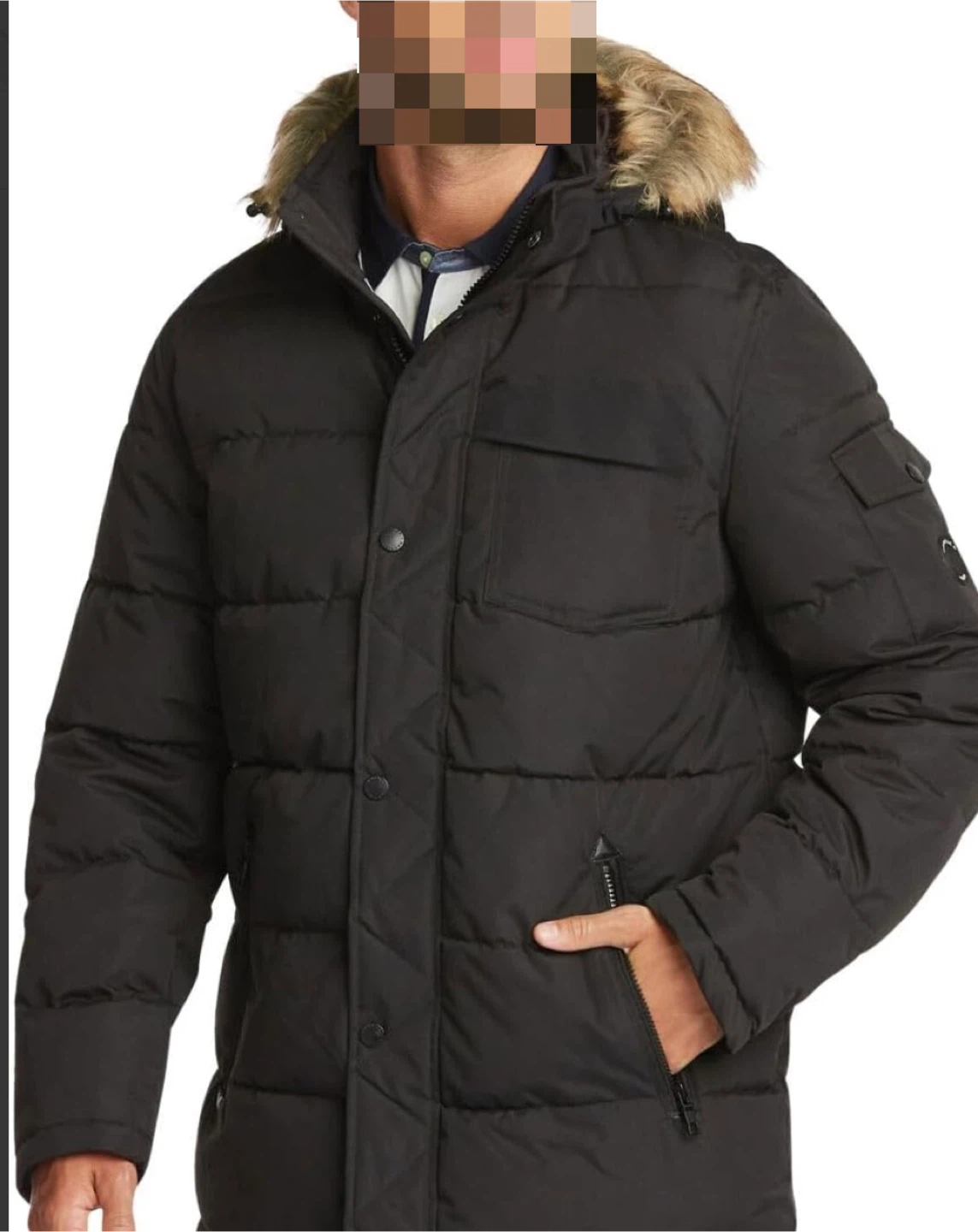 Nautica Quilted Parka Jacket