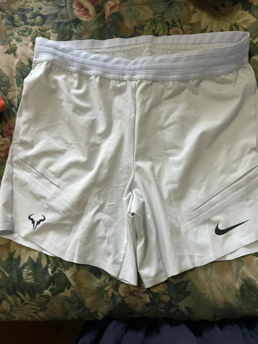 Nike Rafa Challenger 9 Inch Tennis Shorts - White image indicator(4)