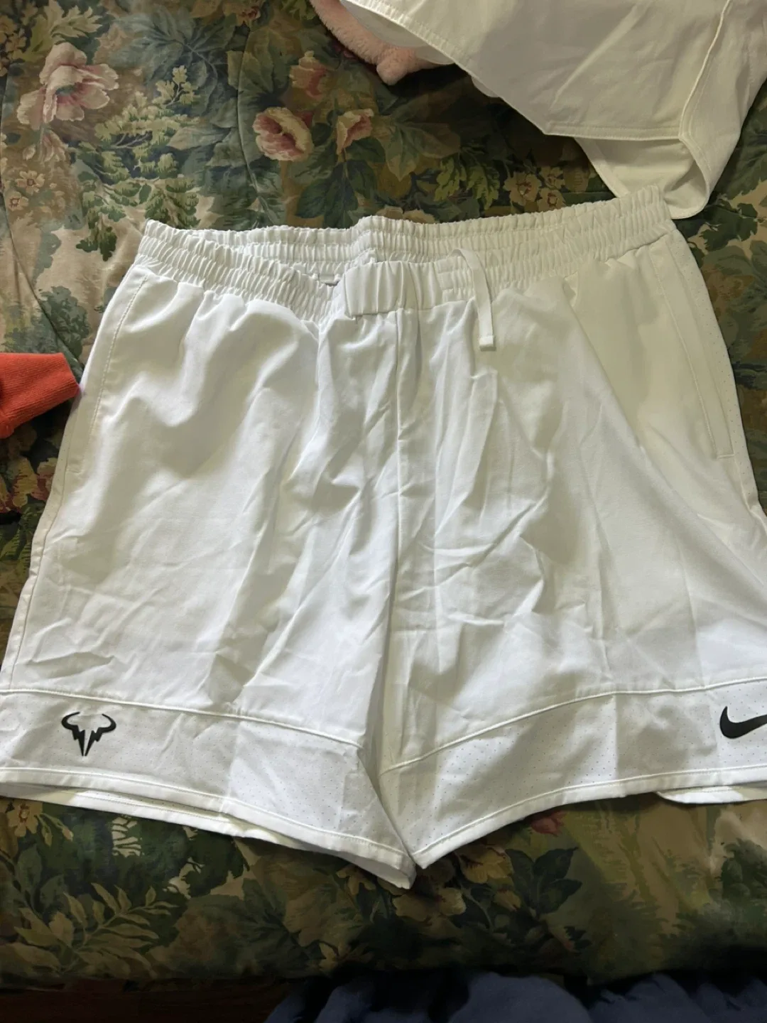 Nike Rafa Challenger 9 Inch Tennis Shorts - White image indicator(3)