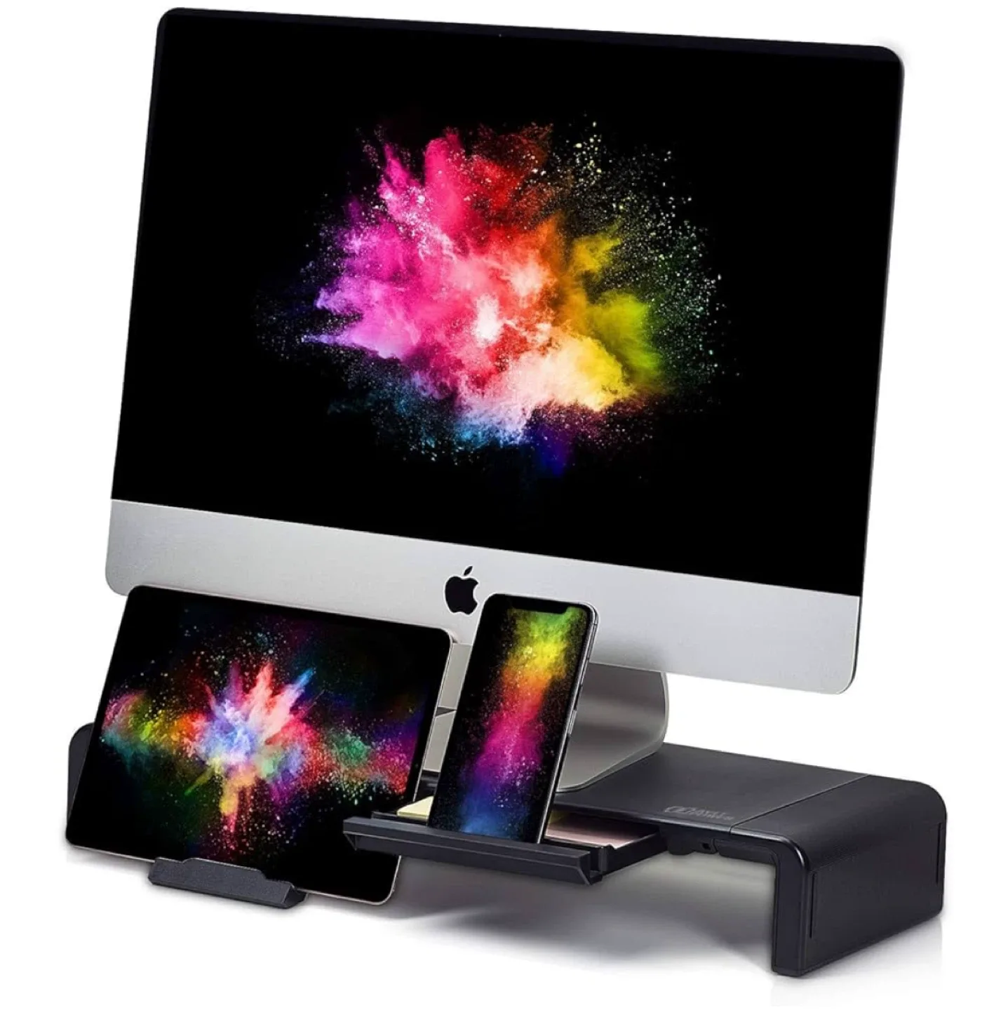 AVLT Foldable Monitor Stand Riser with Drawer image indicator(3)