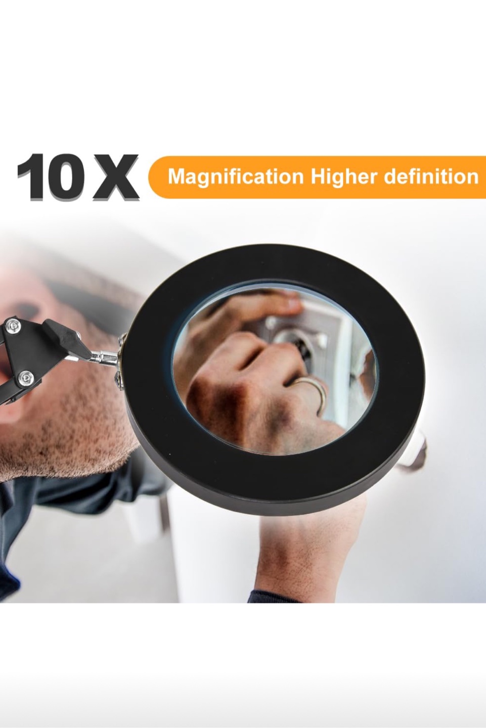 10X Magnifying Glass with Light 2 for $40 - photo 3