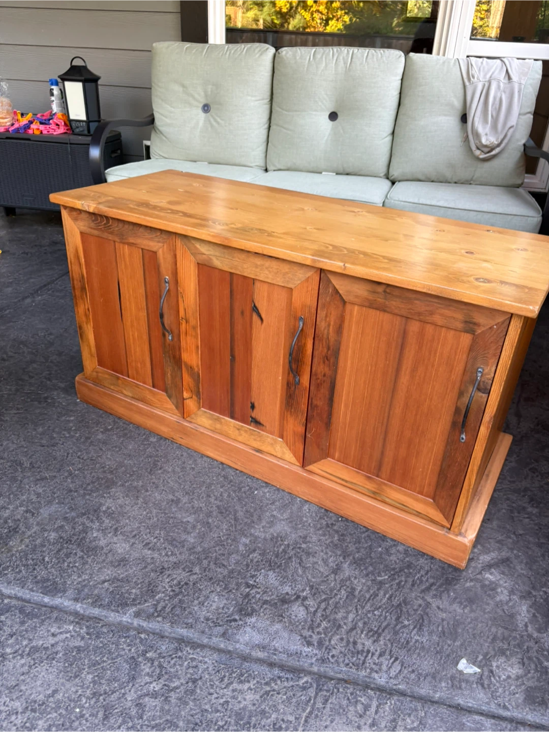 Wooden Cabinet with Doors - photo 3