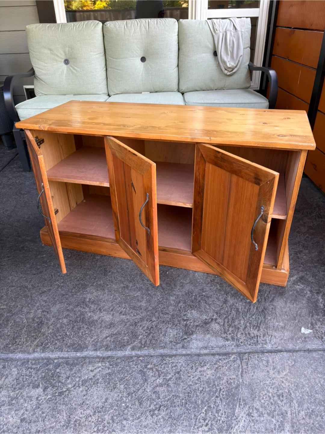 Wooden Cabinet with Doors
