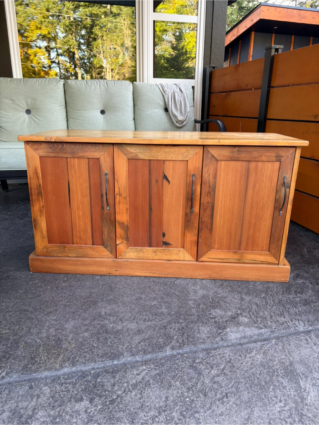 Wooden Cabinet with Doors - photo 2