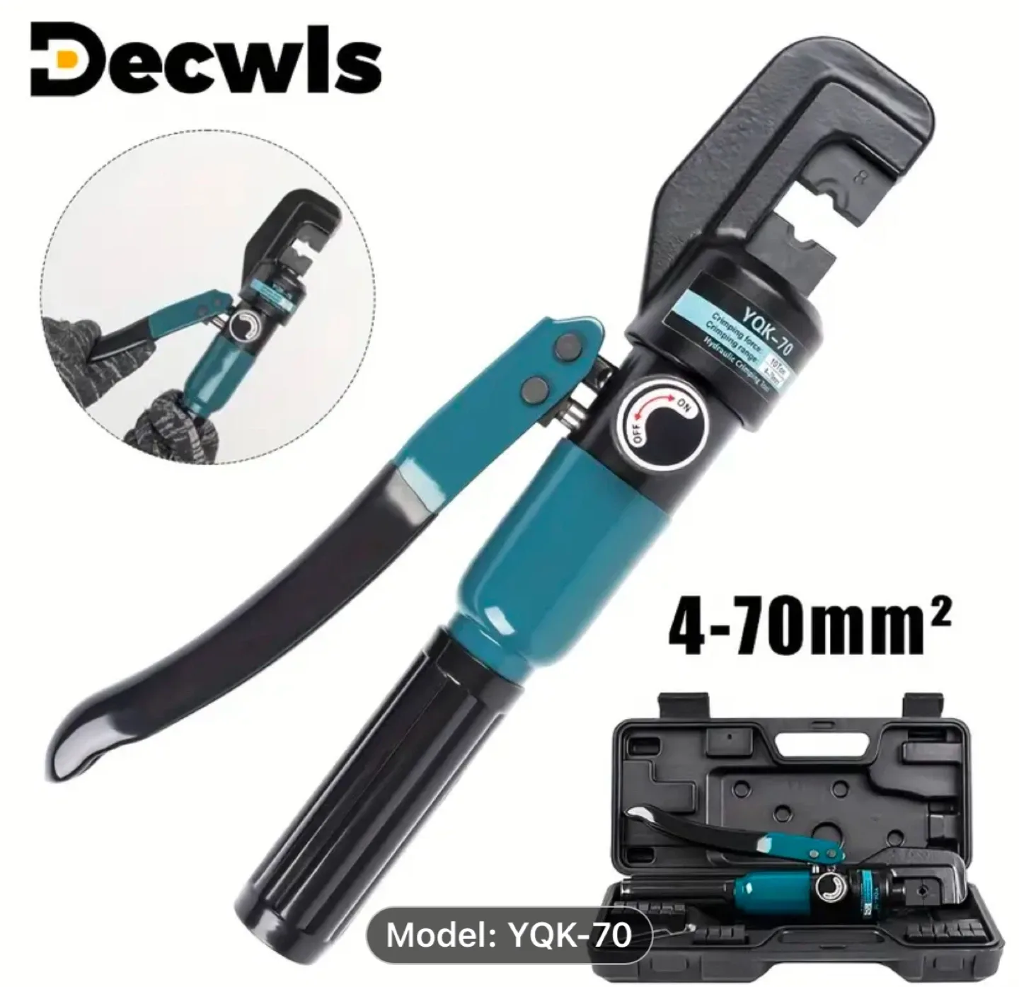 Decwls YQK-70 Hydraulic Crimping Tool image indicator(4)