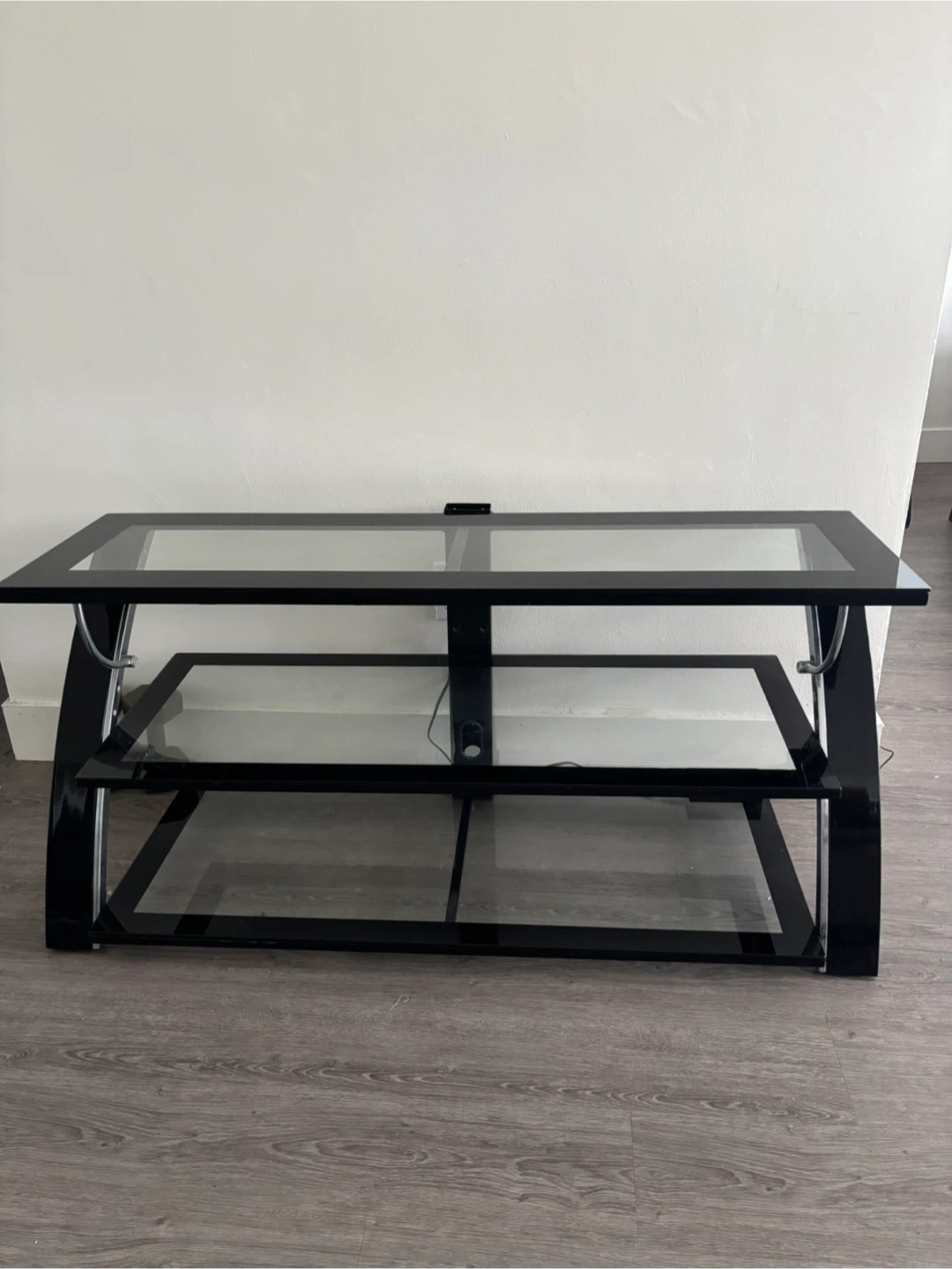 Glass TV Stand 55”- 1.5m length - photo 4