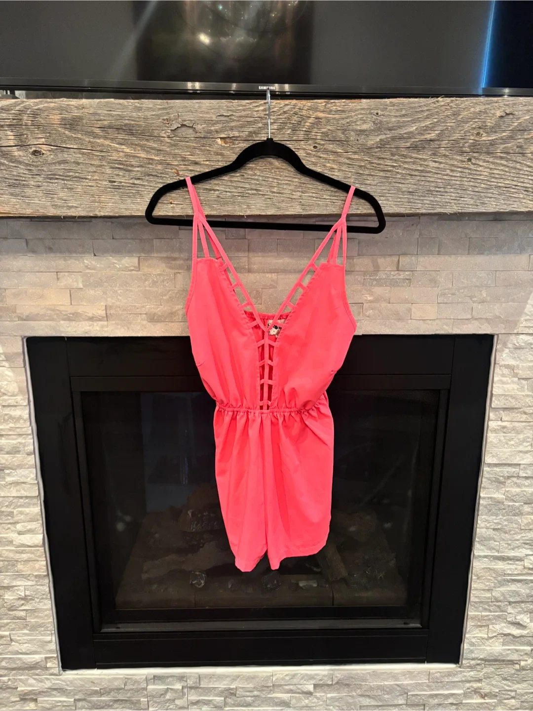 Sabo Skirt Pink Romper - Size S image indicator(3)