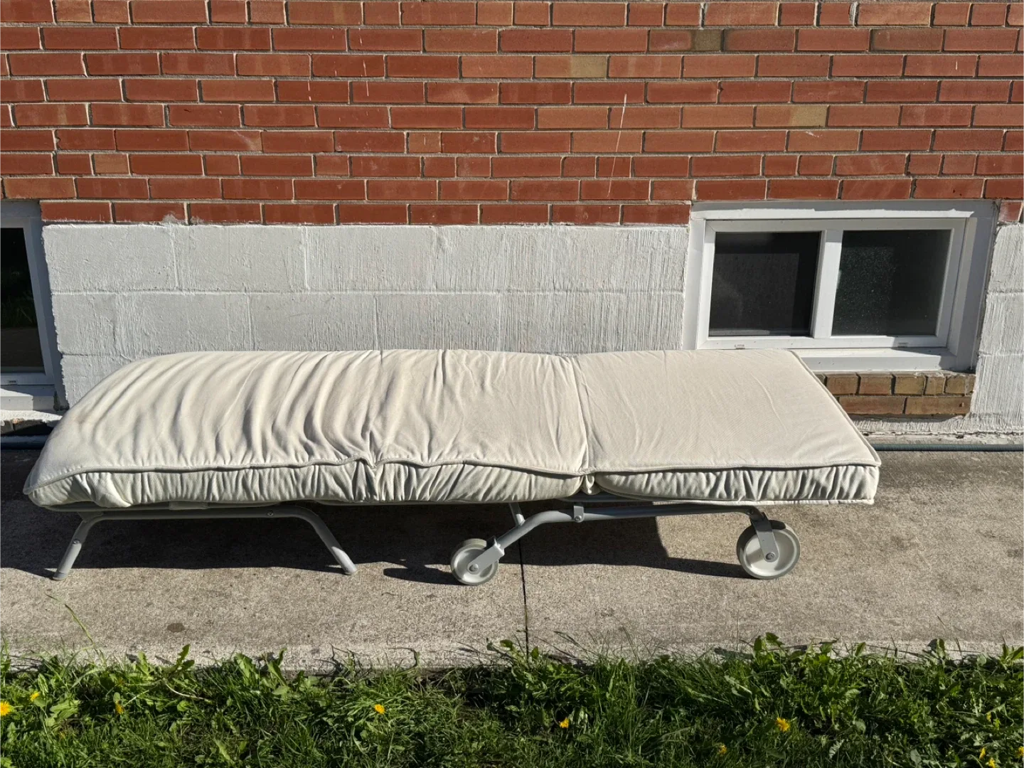 Dri-Dek Folding Cot with Mattress thumbnail