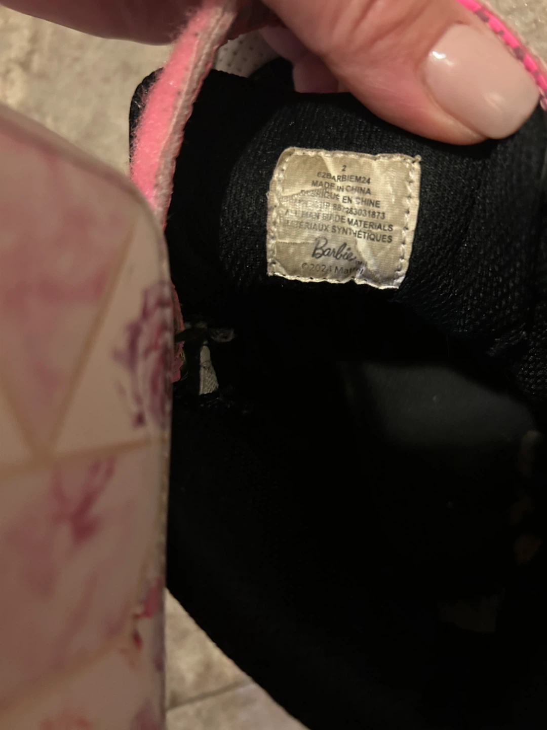 Barbie High Top Running Shoes - photo 3