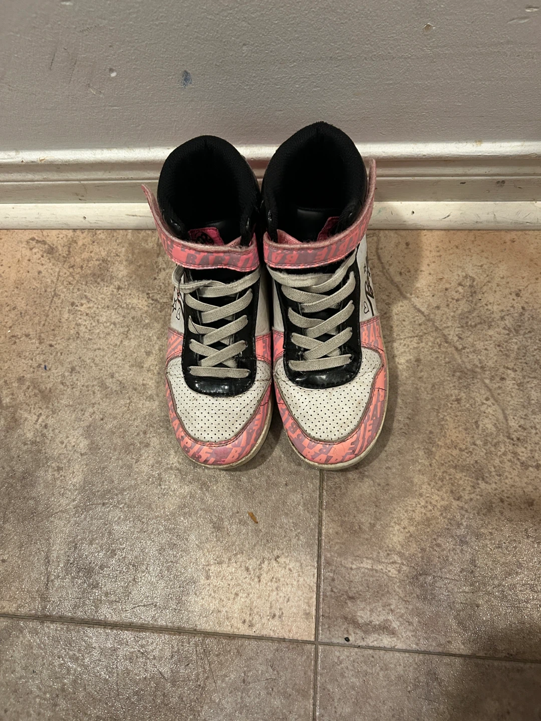 Barbie High Top Running Shoes