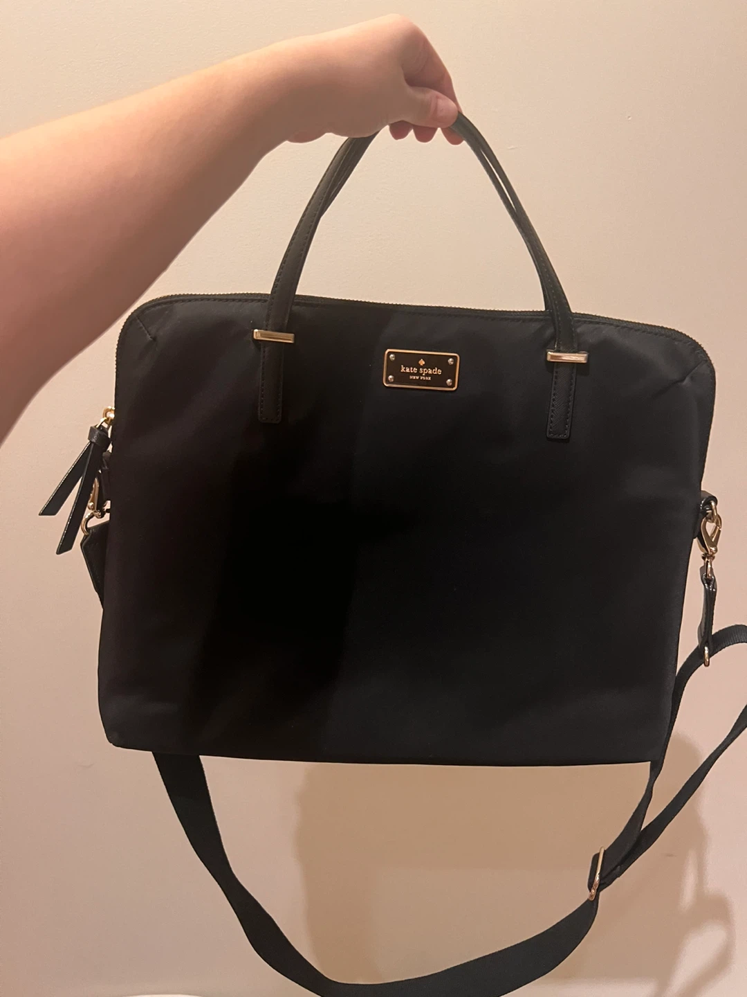 Kate Spade Black Laptop Bag