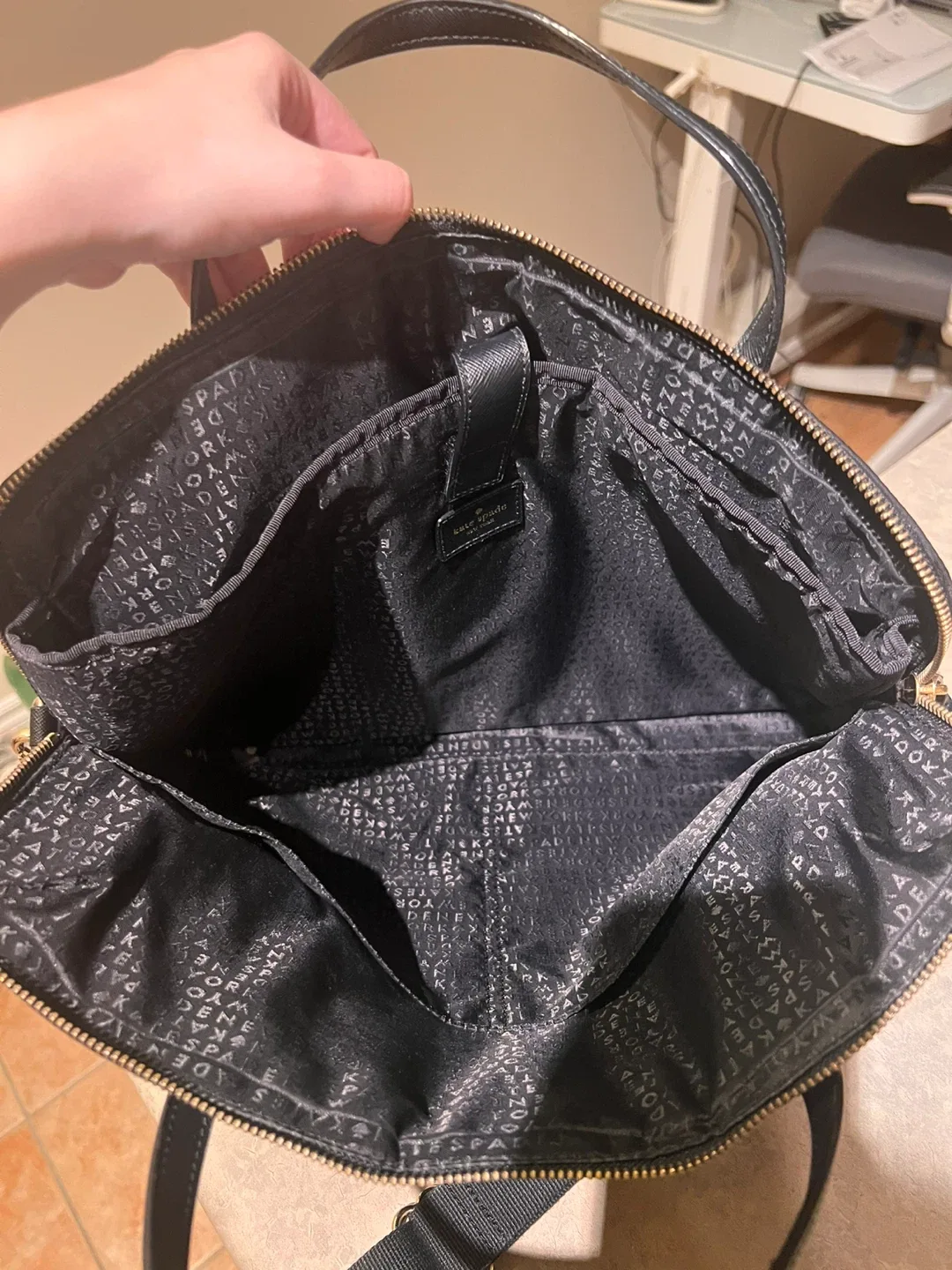 Kate Spade Black Laptop Bag image indicator(3)