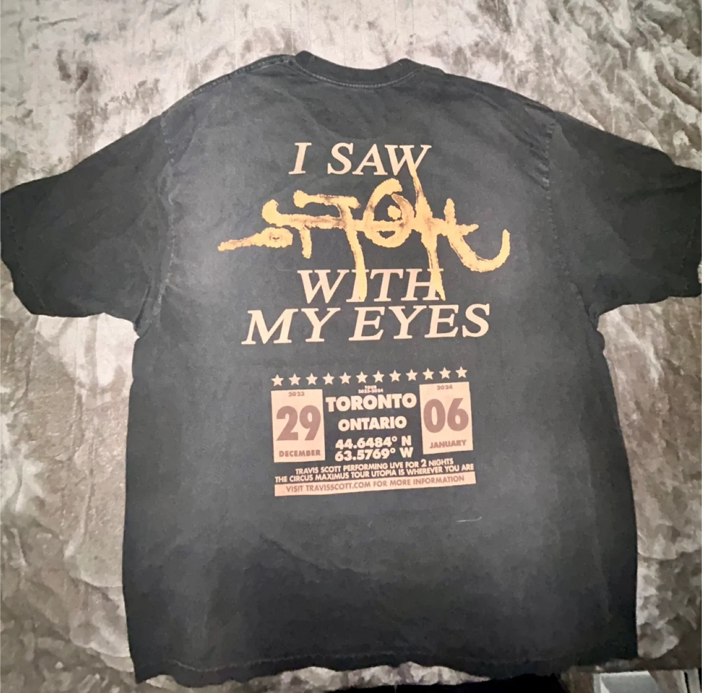 Travis Scott Utopia Tour T-Shirt - Size 2XL image indicator(4)