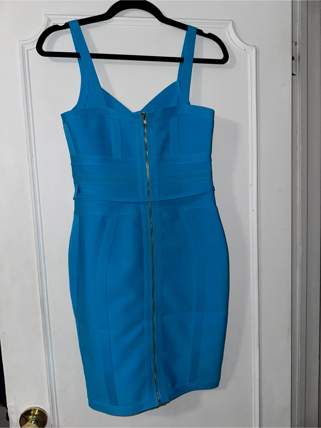 Blue Bandage Dress - Size L - photo 3
