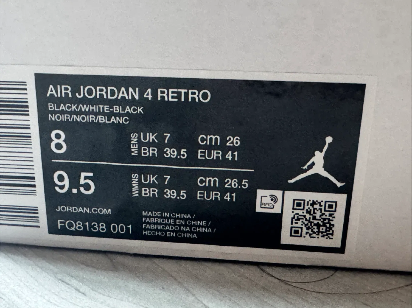 Jordan 4 Retro White Thunder image indicator(4)