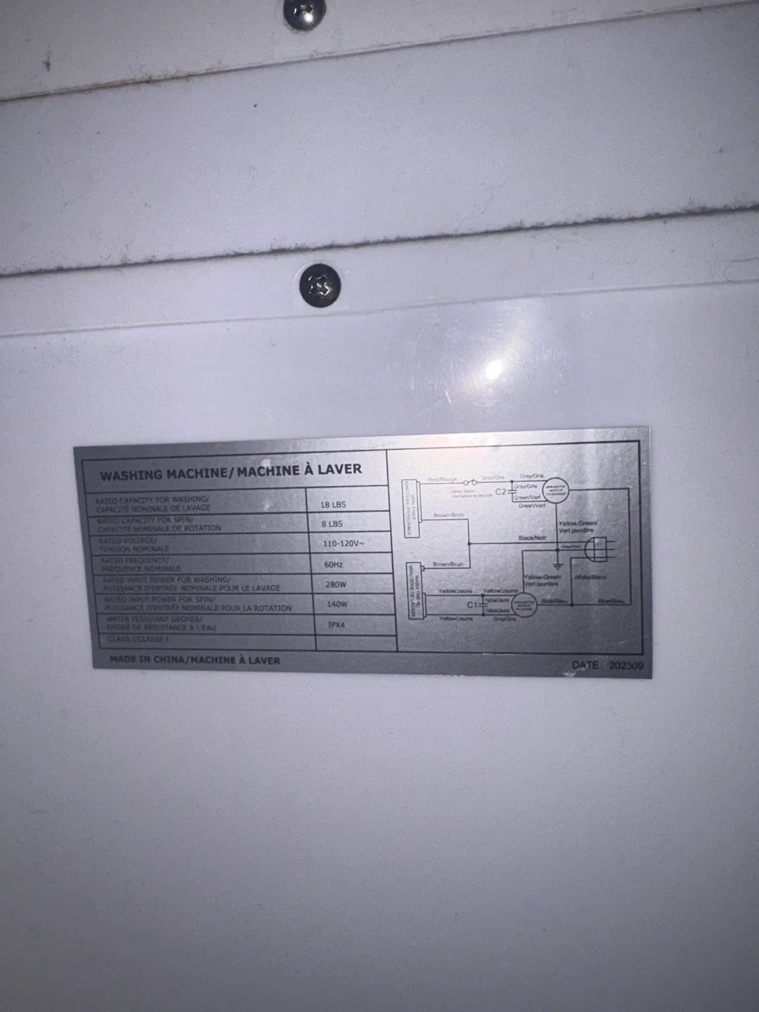Portable Washing Machine image indicator(2)