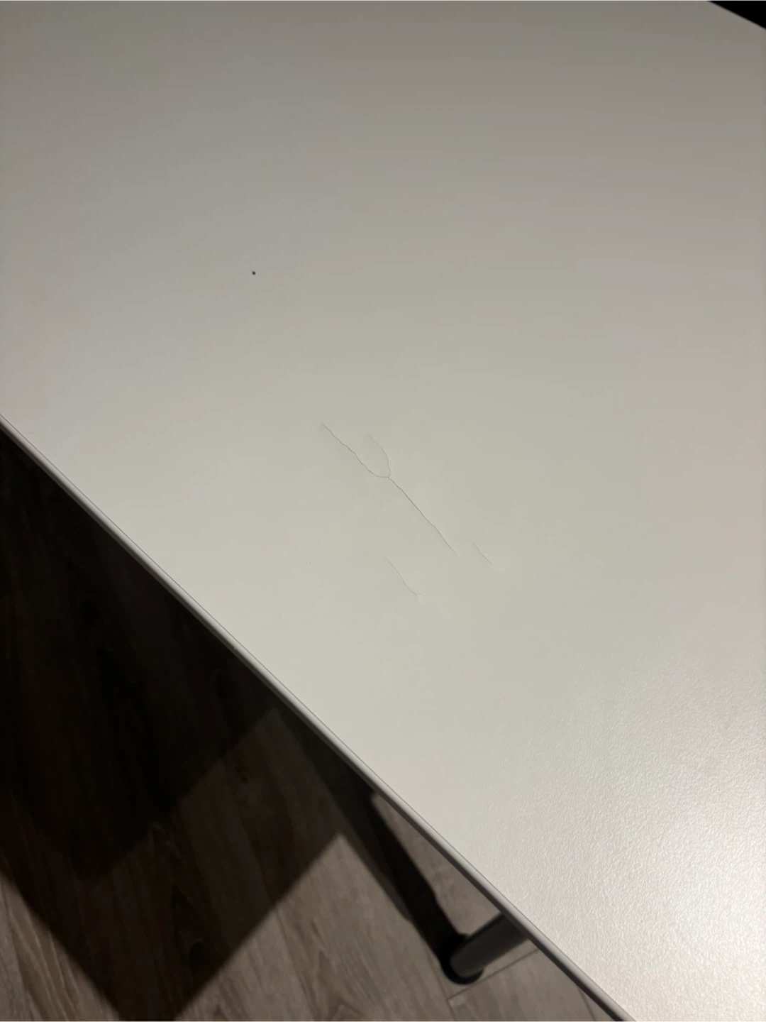 IKEA Desk with Silver Legs - height adjustable - photo 2