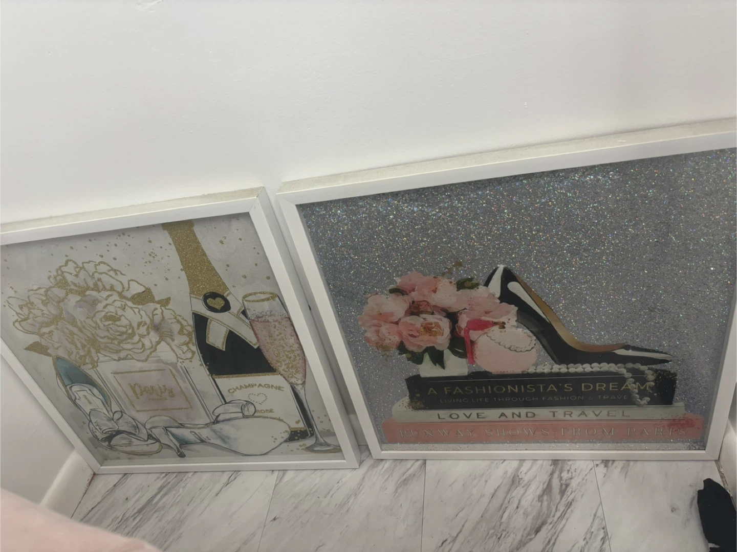 Fashion-Themed Wall Art - Set of 2
