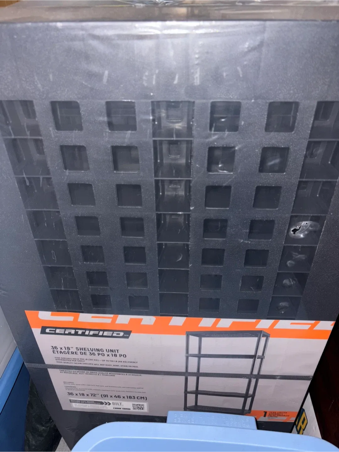 Certified 36x18 Shelving Unit - New in Box! thumbnail