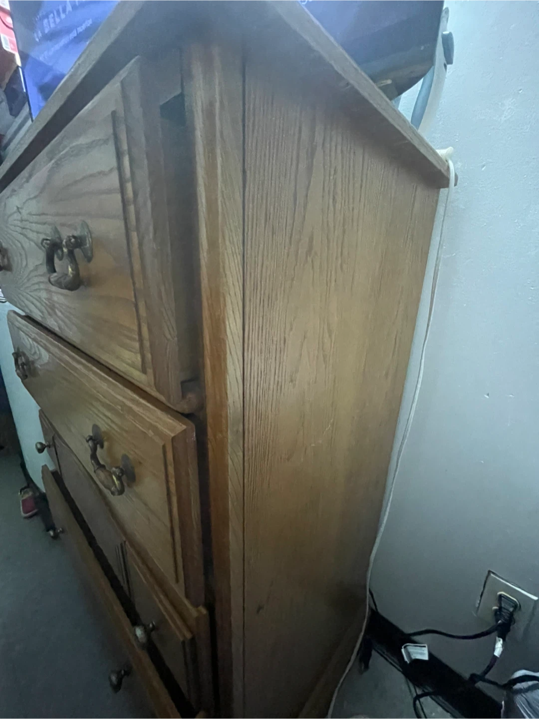 Wooden Dresser with Drawers - photo 4