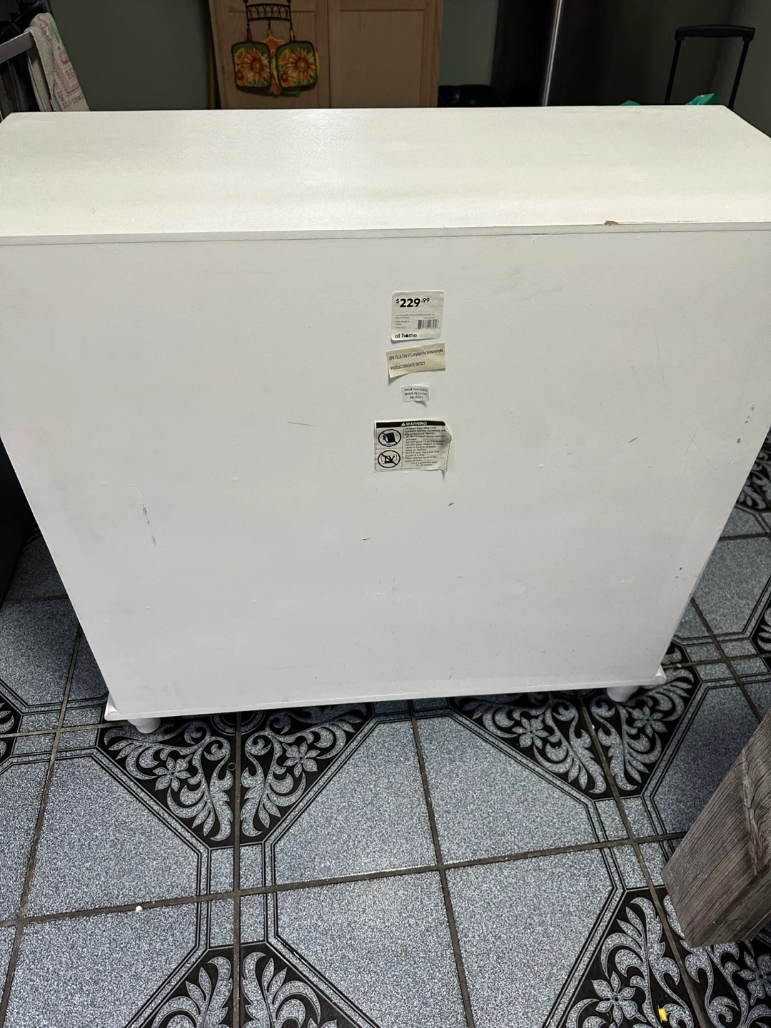 At Home White Accent Cabinet - photo 3