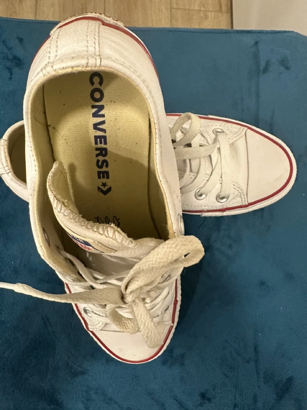 Converse All Star White Sneakers image indicator(3)