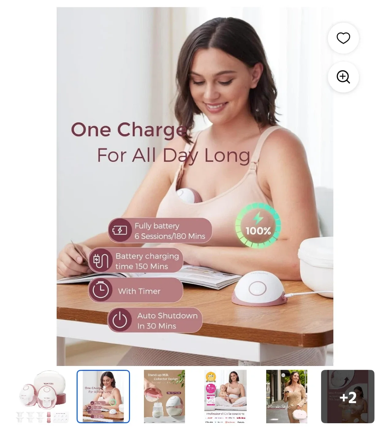 Momcozy m6 brand new sealed breast pump image indicator(3)