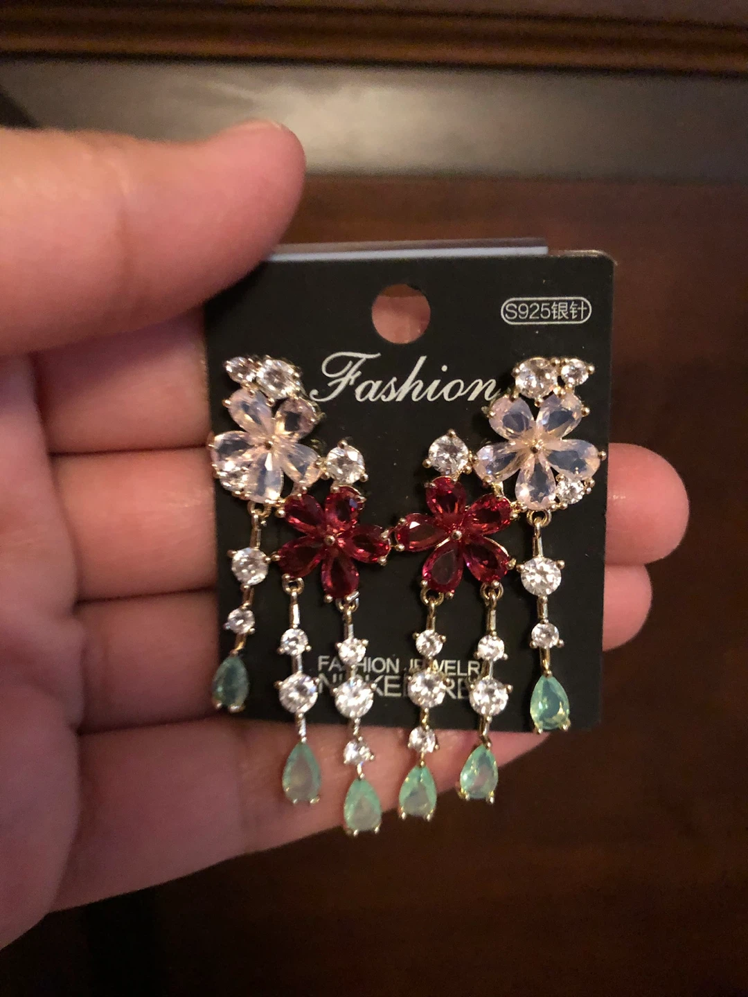 Fashion Jewelry Flower Dangle Earrings - photo 2