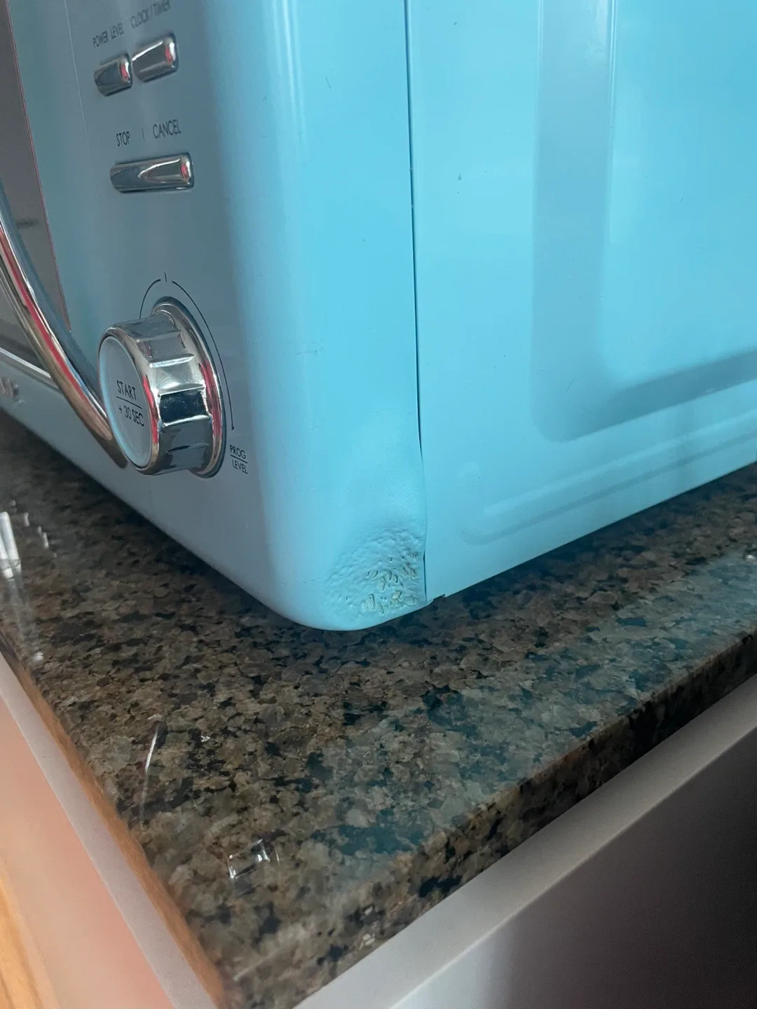 Galanz Retro Microwave - Blue image indicator(2)