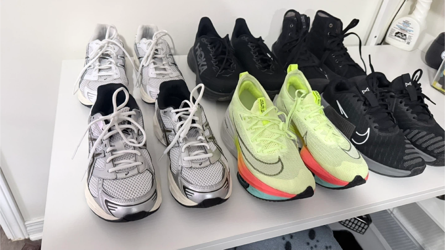ASICS 1130, Hoka, All Saints, Nike running/gym shoes - photo 2