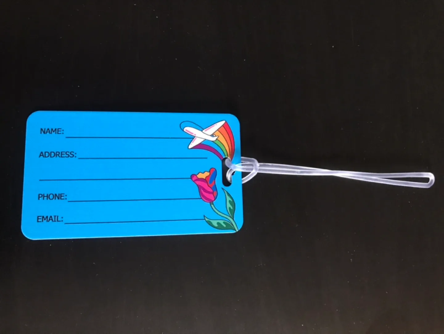 Metal Bag/Luggage Tag- by artist Tim Singleton image indicator(2)