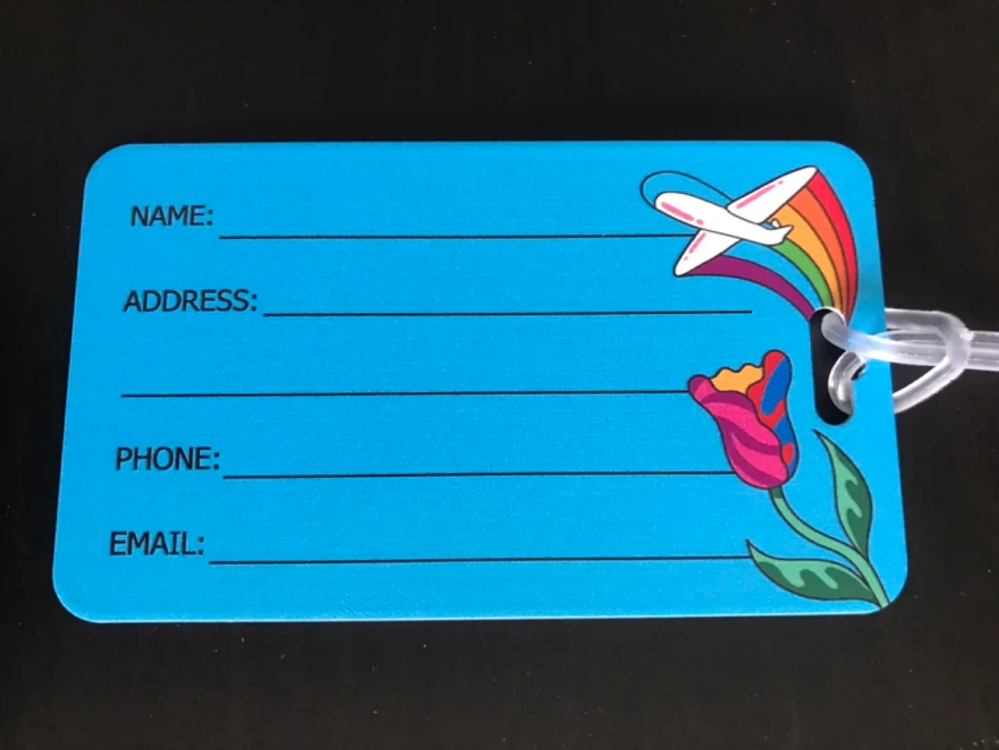 Metal Bag/Luggage Tag- by artist Tim Singleton image indicator(4)