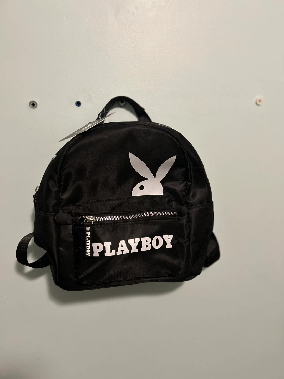 Playboy Black Mini Backpack - New with Tags!