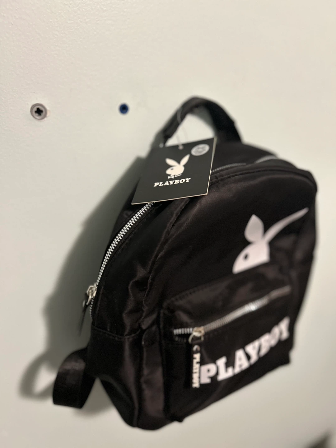 Playboy Black Mini Backpack - New with Tags! - photo 2
