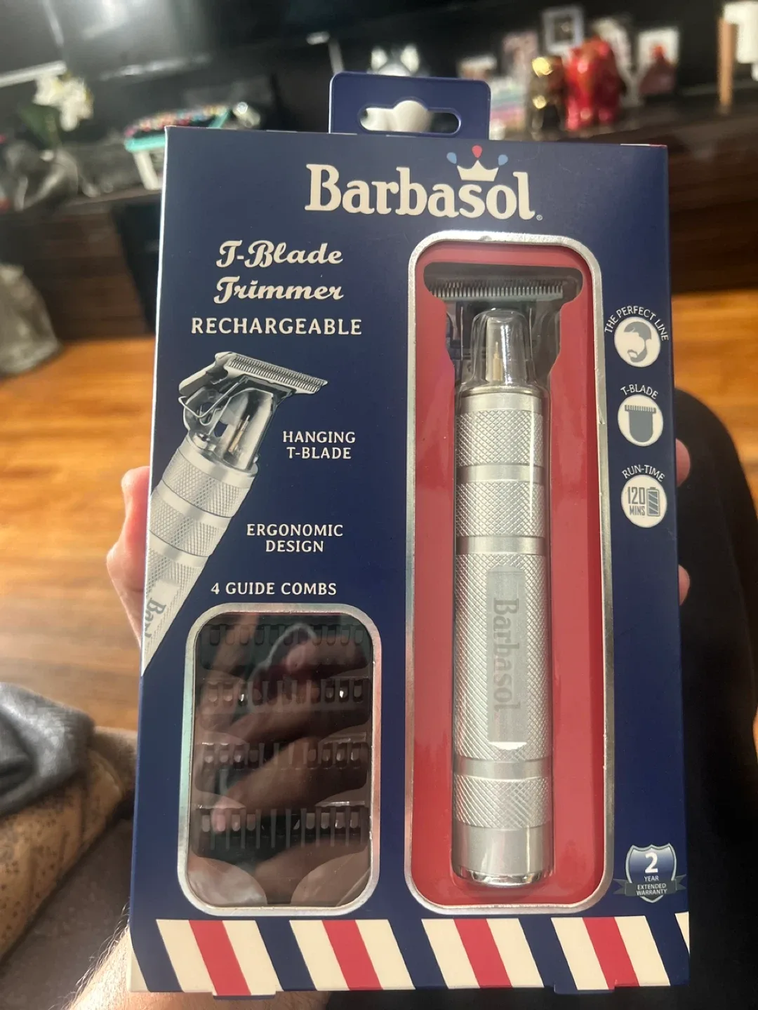 New Barbasol T-Blade Trimmer Rechargeable thumbnail