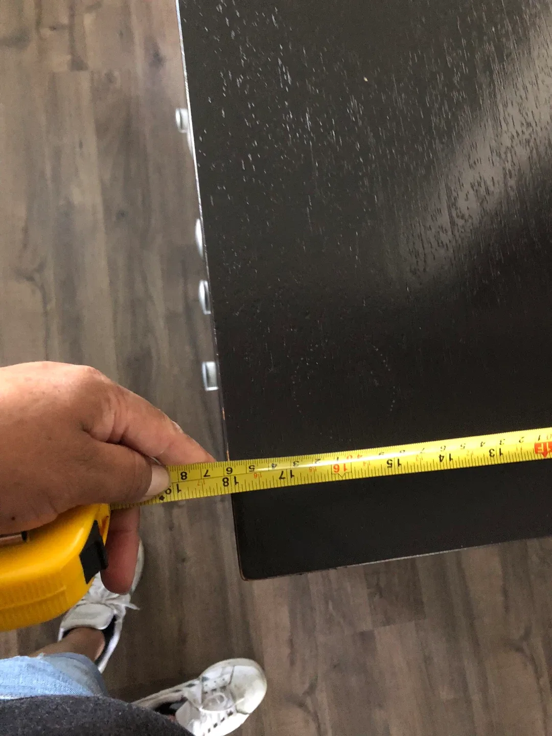 Dark Brown Dresser with Mirror image indicator(7)