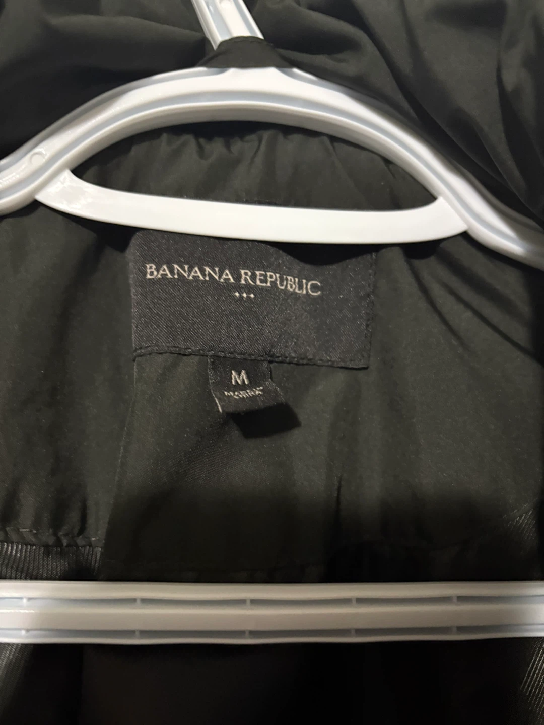 Banana Republic Black Puffer Coat - Size M - photo 2